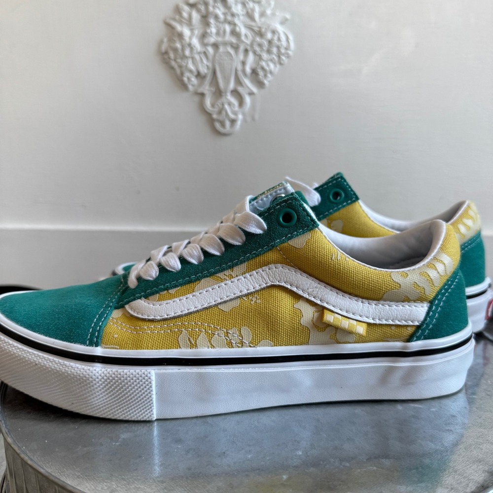 Vans Old Skool Aloha Skateboarding Sneakers Mens 7 - Picture 2 of 8